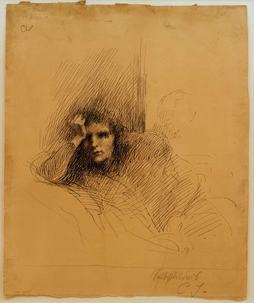 Autoportrait - Clara Siewert