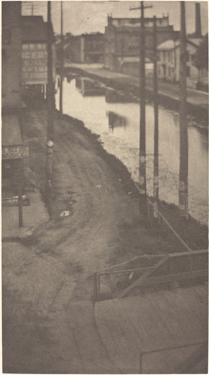 Poteaux télégraphiques - Clarence H. White