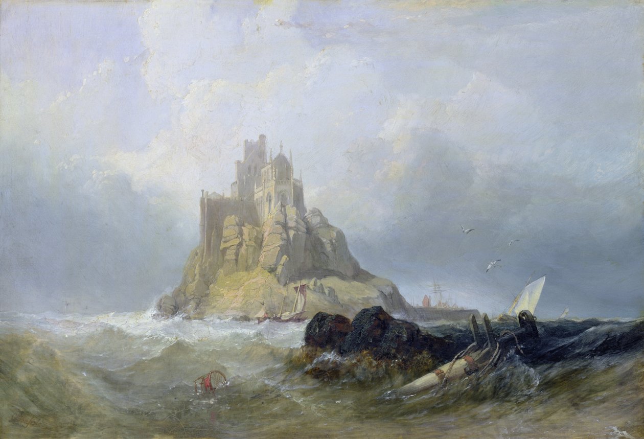 Mont Saint-Michel, Cornouailles - Clarkson Frederick Stanfield