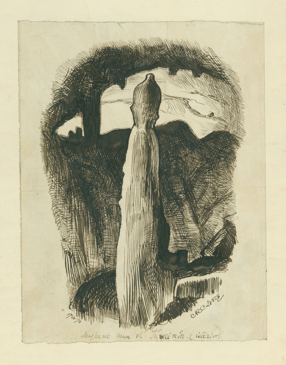 Mogharet Umm el Juweimin, 1873 - Claude Conder