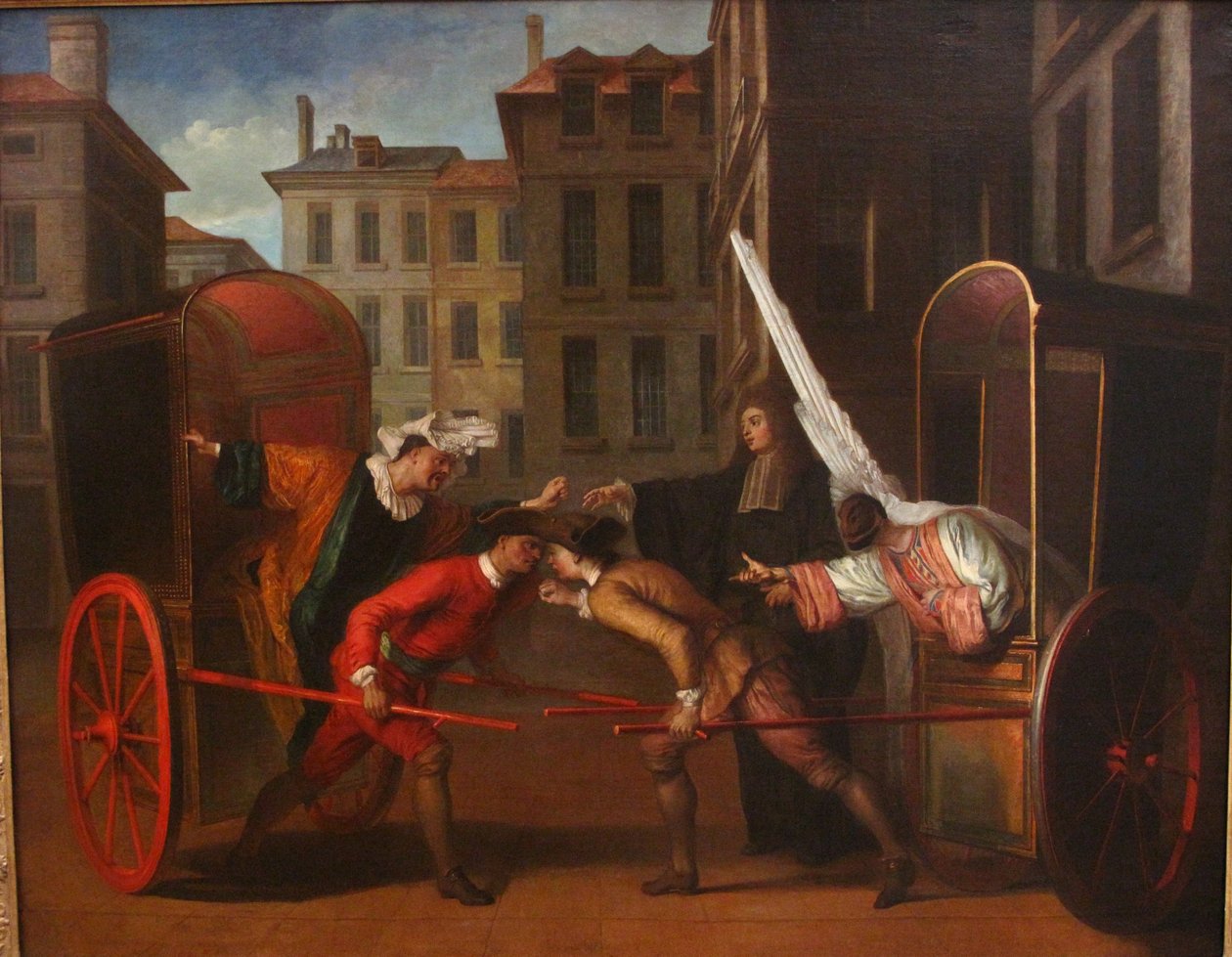 Les deux carrosses - Claude Gillot
