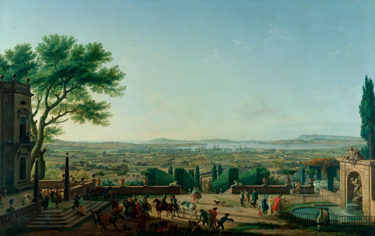 Ville et port de Toulon, 1756 - Claude Joseph Vernet