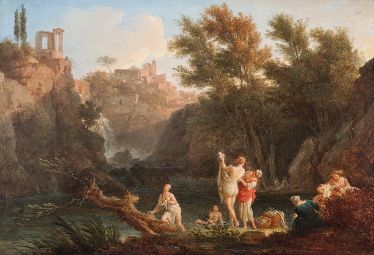 Les quatre moments de la journée - Soir - Claude Joseph Vernet