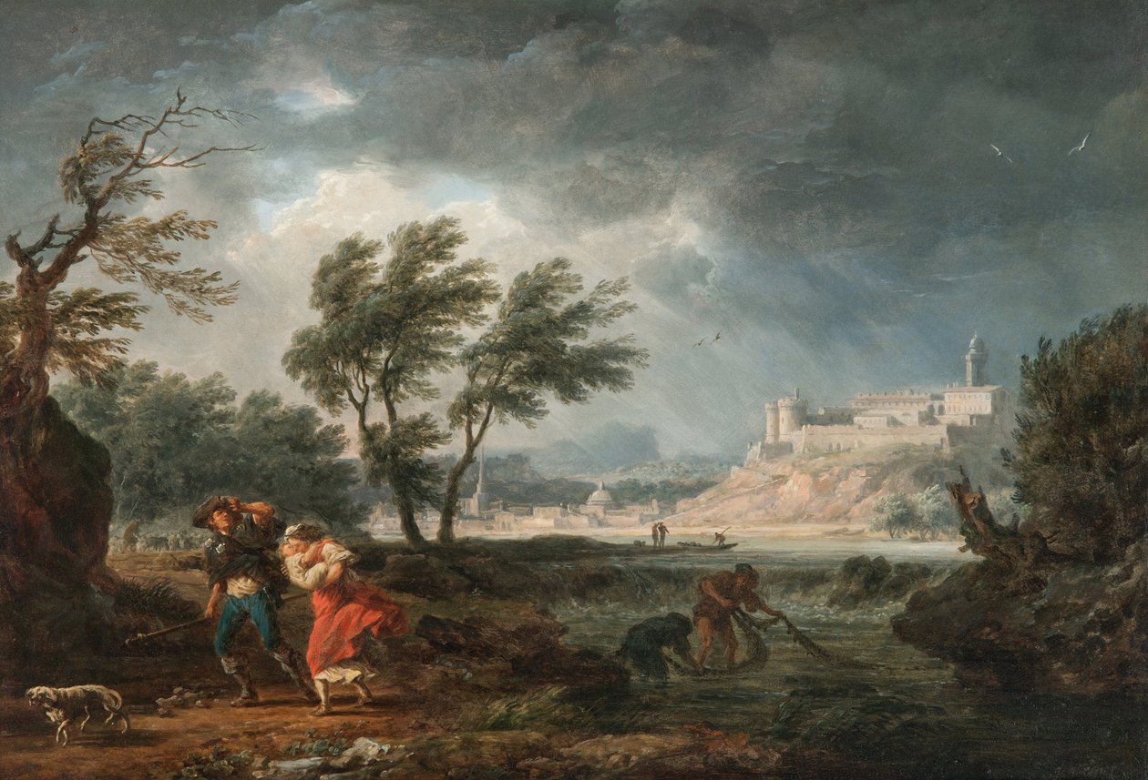 Les quatre moments de la journée - Midi - Claude Joseph Vernet
