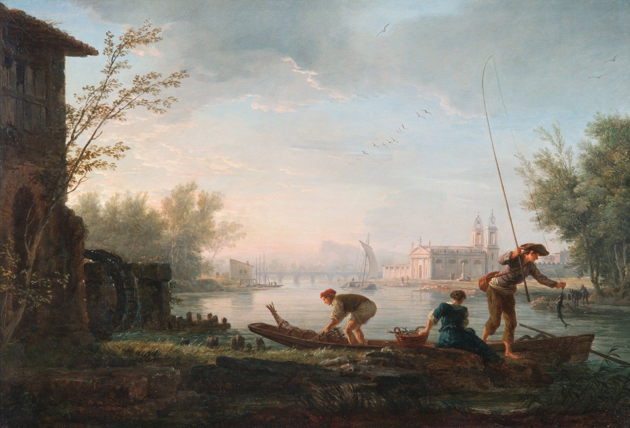 Les quatre moments de la journée - Matin - Claude Joseph Vernet