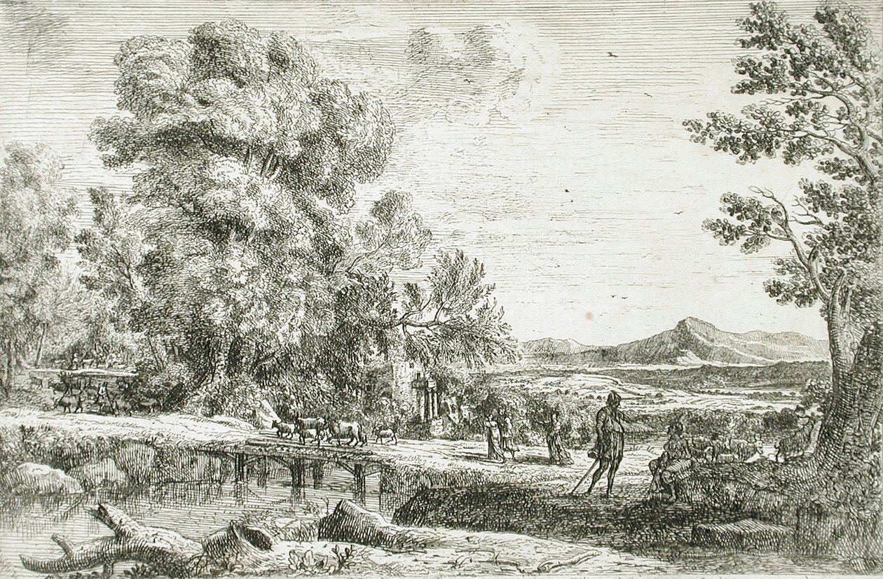 Le Pont de Bois - Claude Lorrain