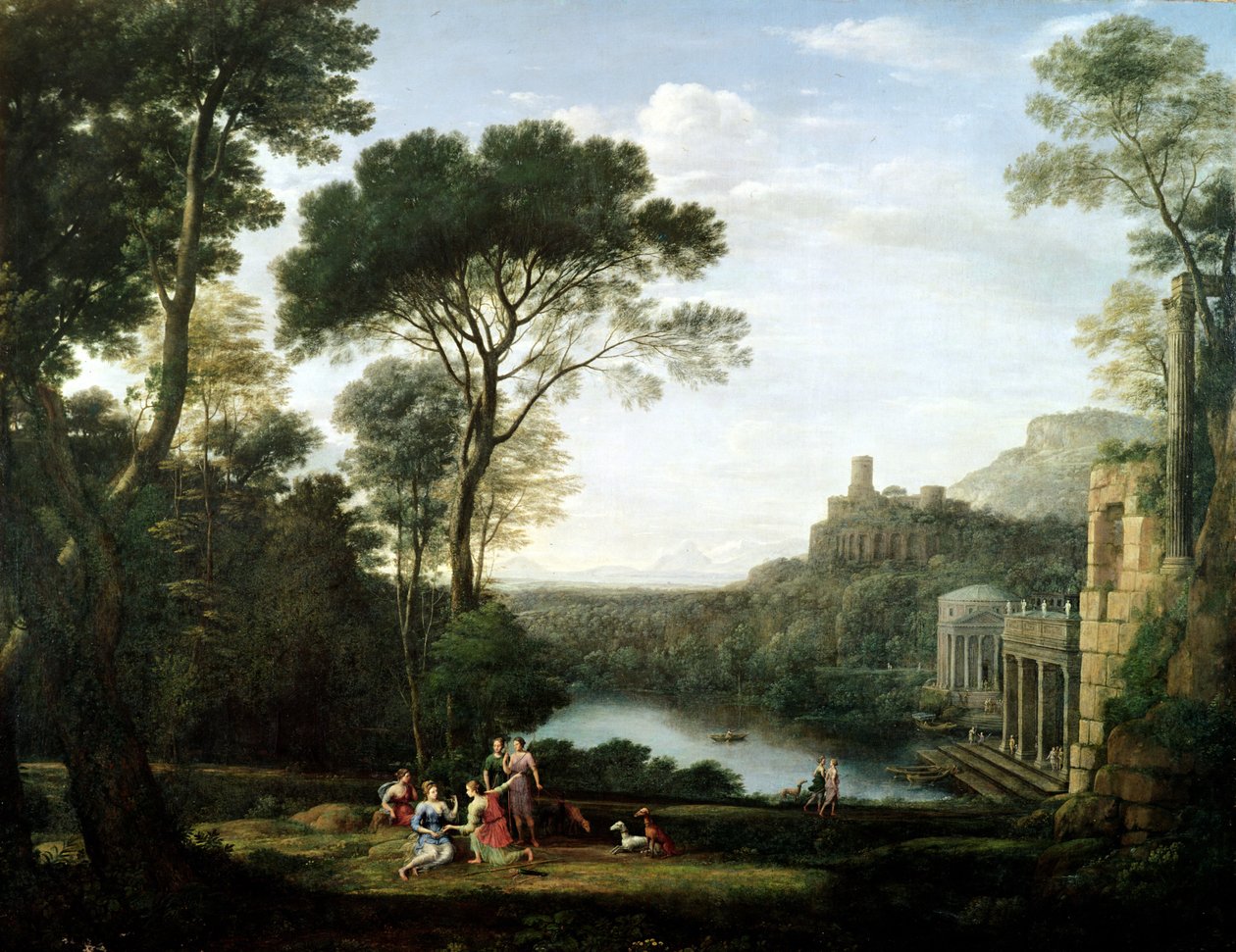 Paysage avec la nymphe Égérie - Claude Lorrain