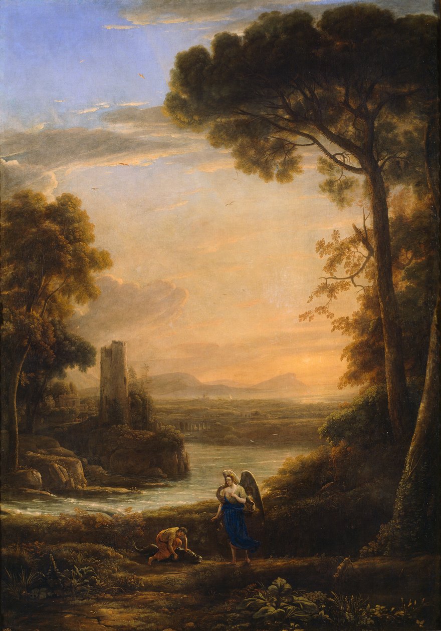 Paysage avec Tobie et l