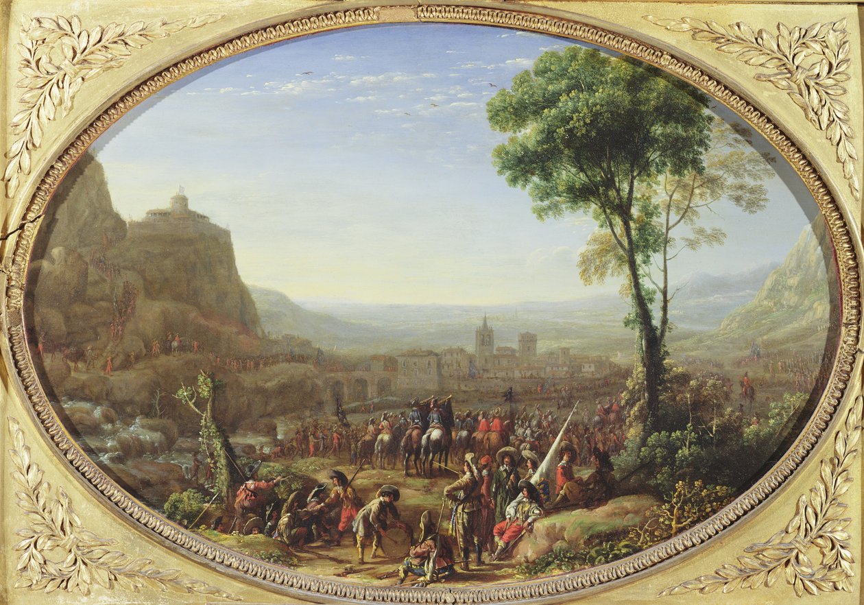 Le passage de Suse pris par Louis XIII en 1629 - Claude Lorrain