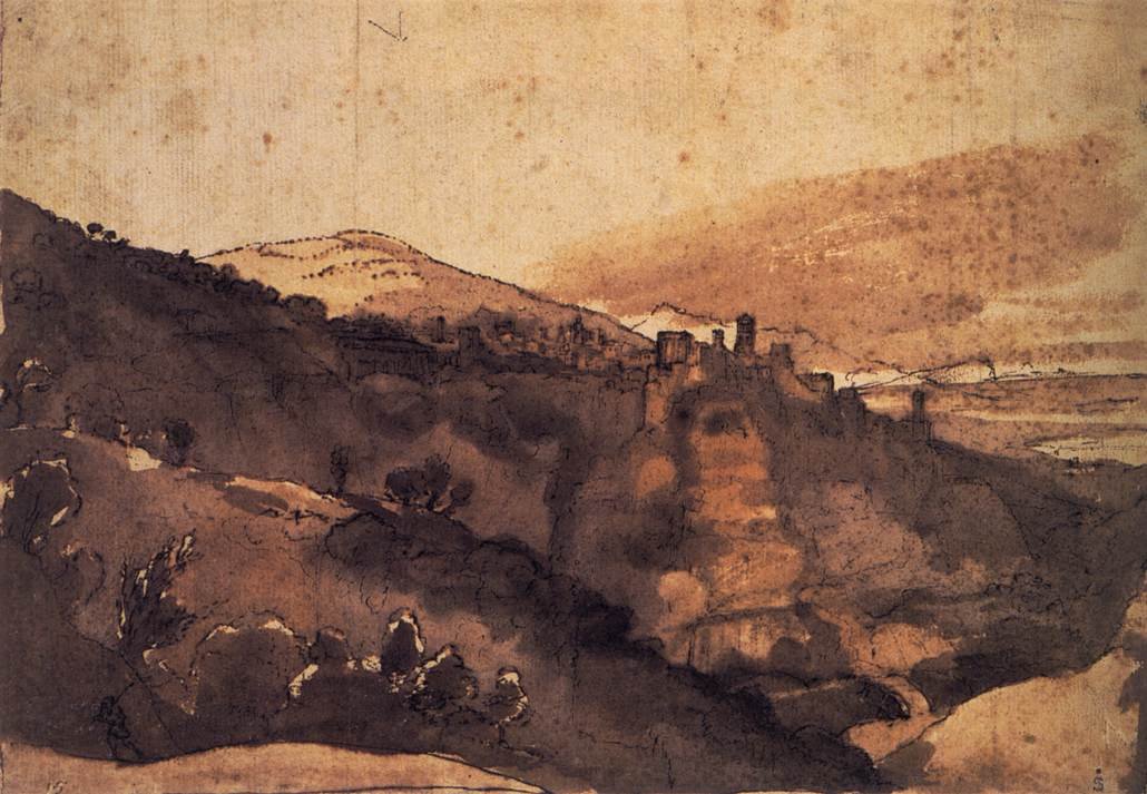 Vue de Tivoli - Claude Lorrain