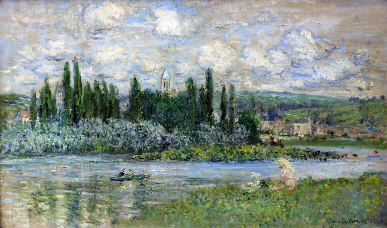 Vue de Vétheuil-sur-Seine - Claude Monet