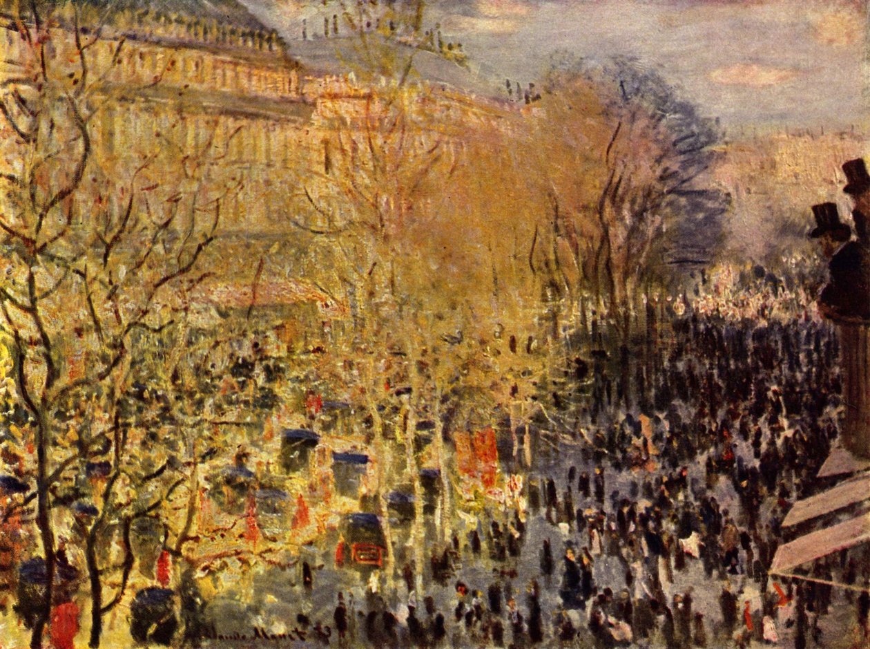 Boulevard des Capucines à Paris - Claude Monet
