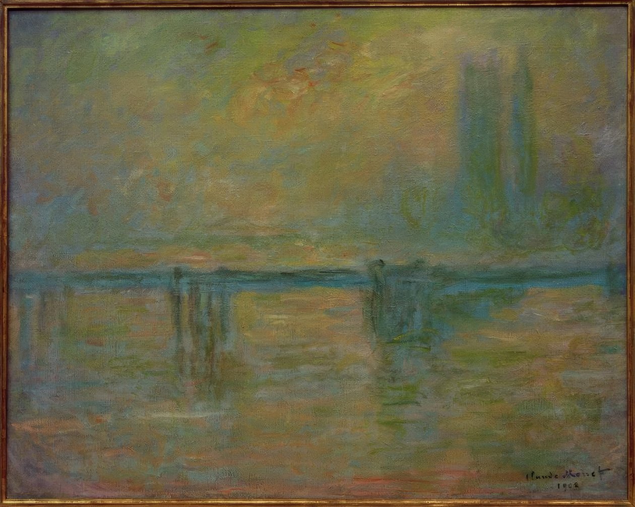 Pont de Charing Cross, brouillard - Claude Monet