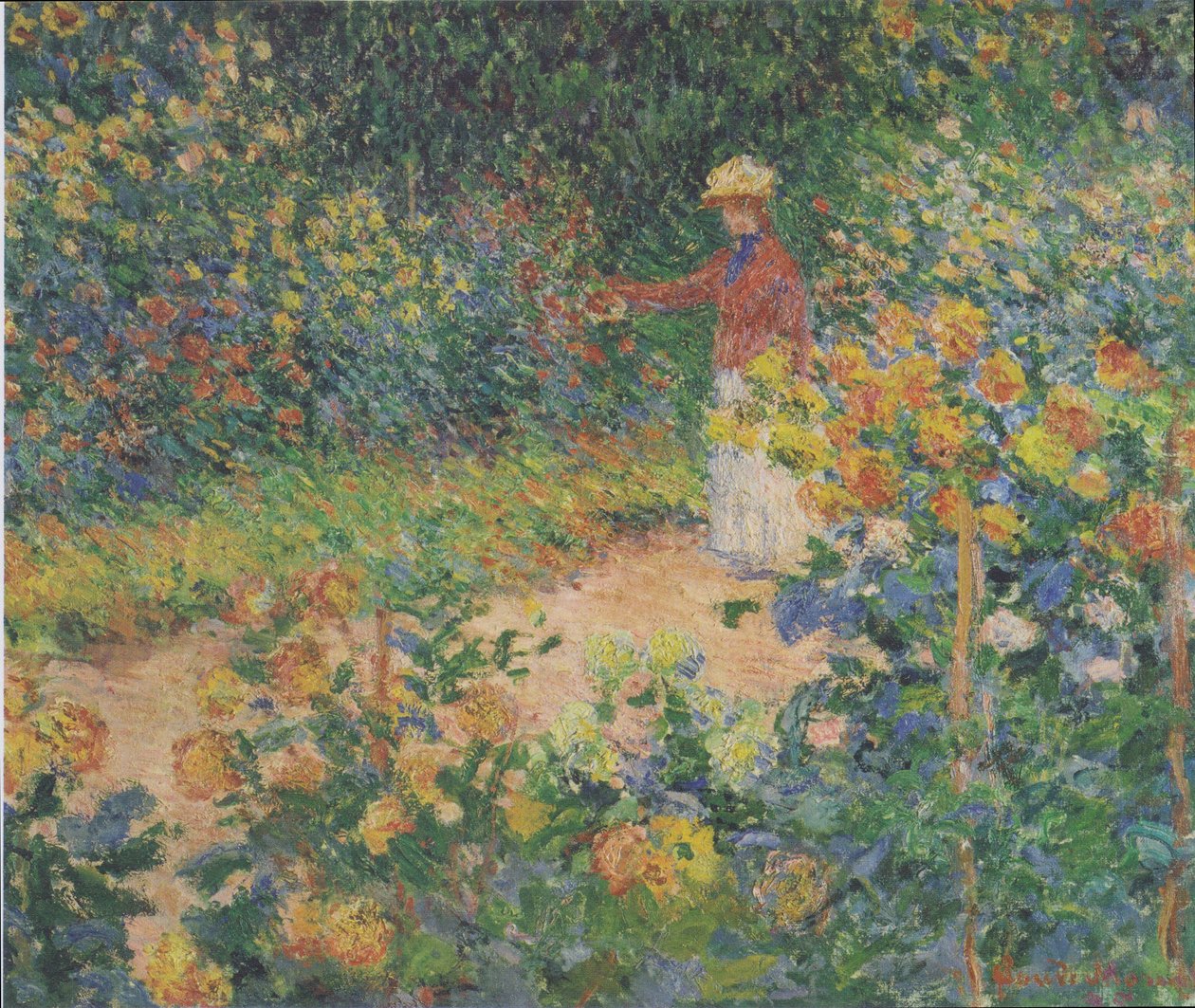 Dans le Jardin - Claude Monet