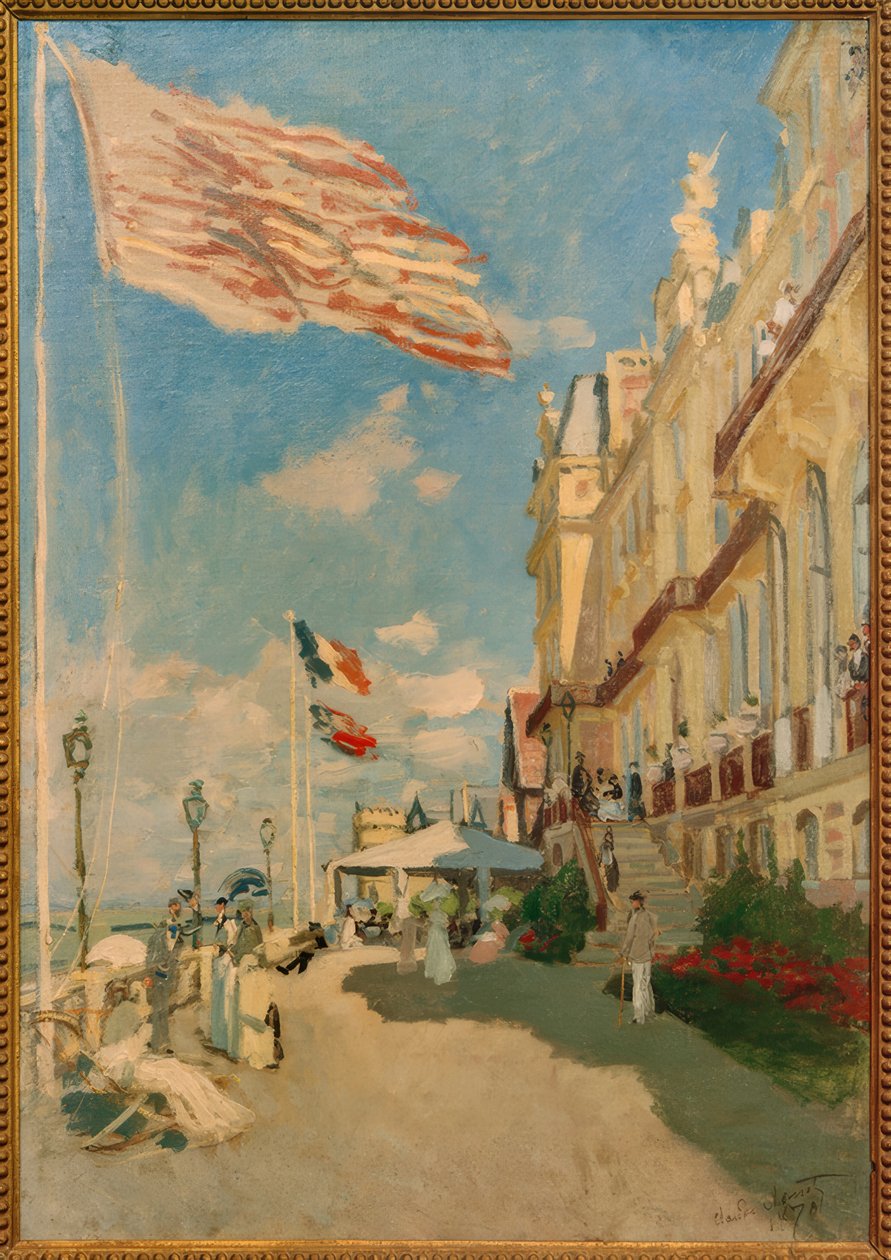 L’Hôtel des Roches noires, à Trouville - Claude Monet