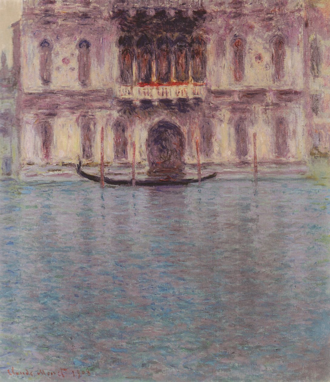 Palazzo Contarini, Venise - Claude Monet