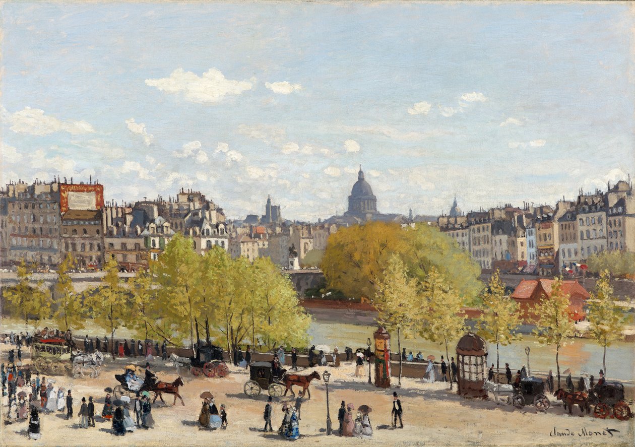 Quai du Louvre, Paris - Claude Monet