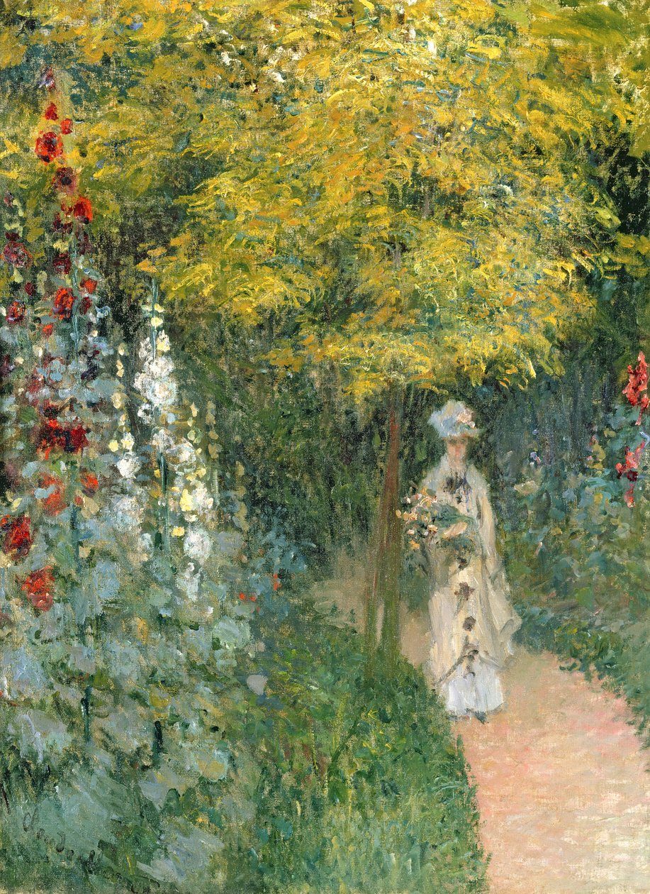 Jardin de roses, 1876 - Claude Monet