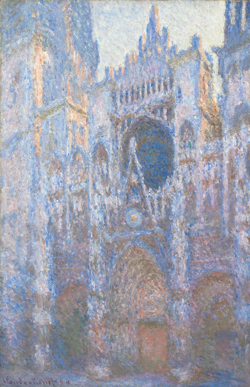 Cathédrale de Rouen, façade ouest, 1894 - Claude Monet