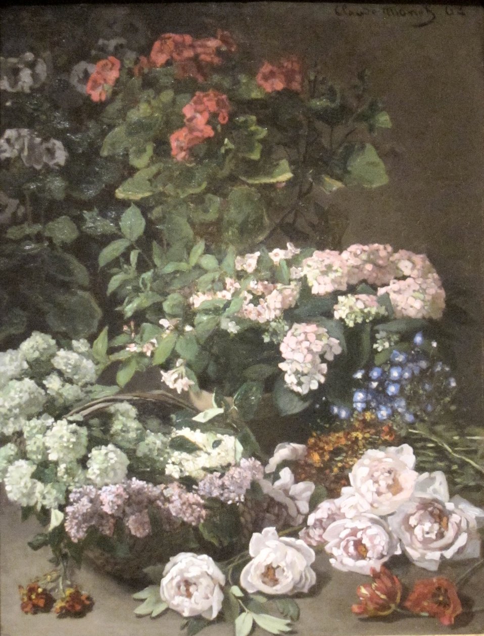 Fleurs de printemps - Claude Monet
