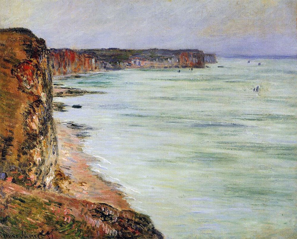Temps calme à Pourville - Claude Monet