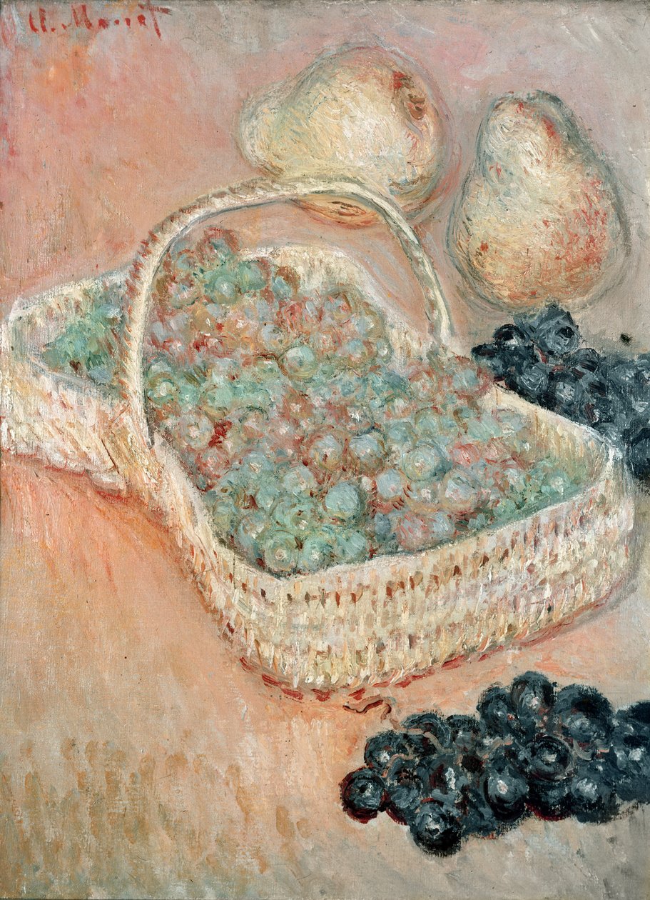 Le panier de raisins, 1884 - Claude Monet