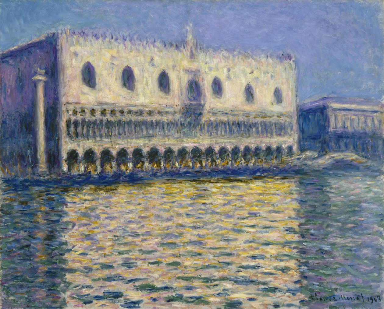 Le Palais des Doges - Claude Monet