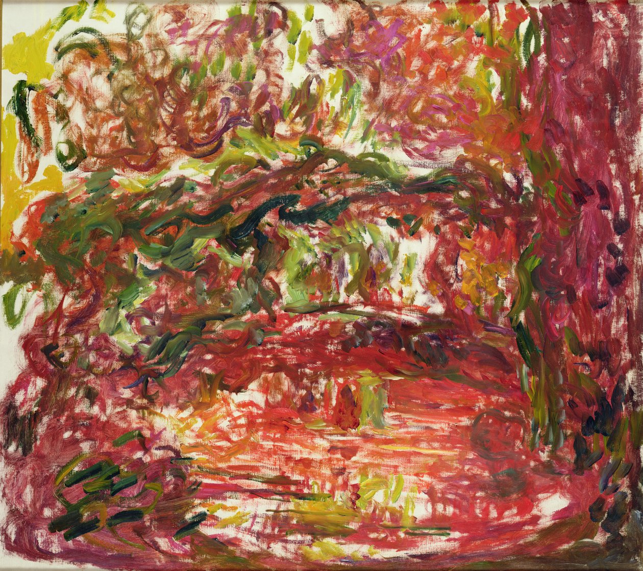 Le Pont Japonais à Giverny, 1918-24 - Claude Monet