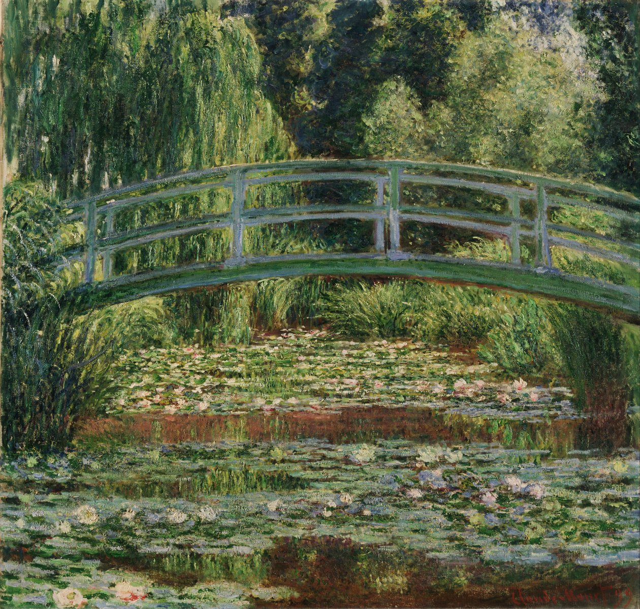 Le Pont japonais et le bassin aux nymphéas, Giverny - Claude Monet