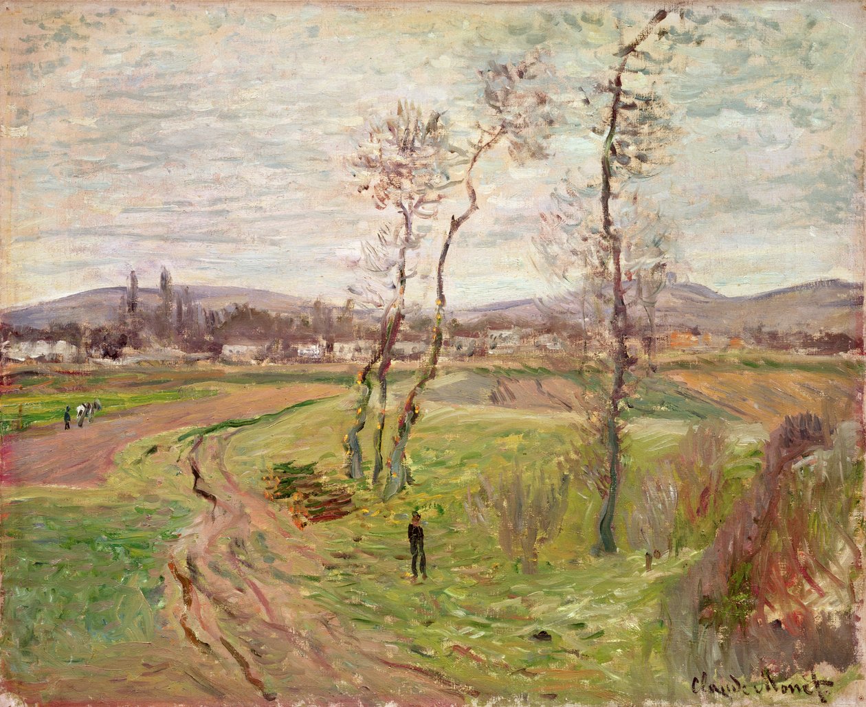 La Plaine à Gennevilliers, 1877 - Claude Monet
