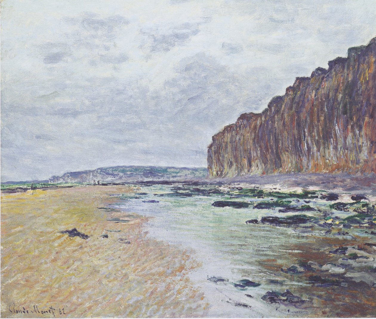 Varengeville, marée basse - Claude Monet