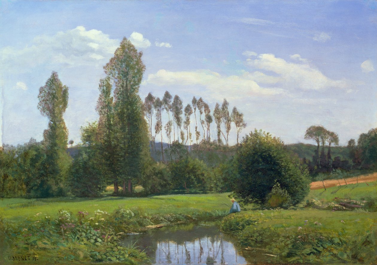 Vue à Rouelles - Claude Monet