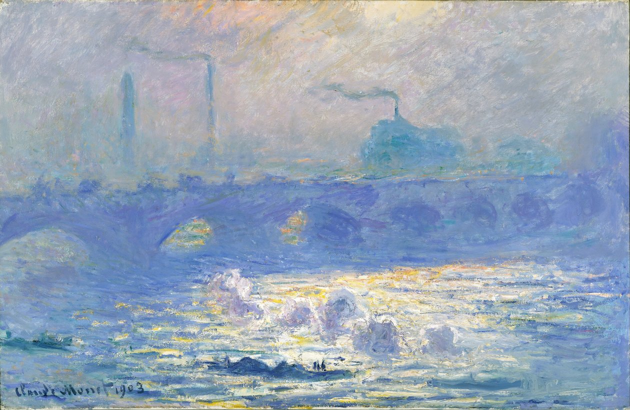 Pont de Waterloo - Claude Monet