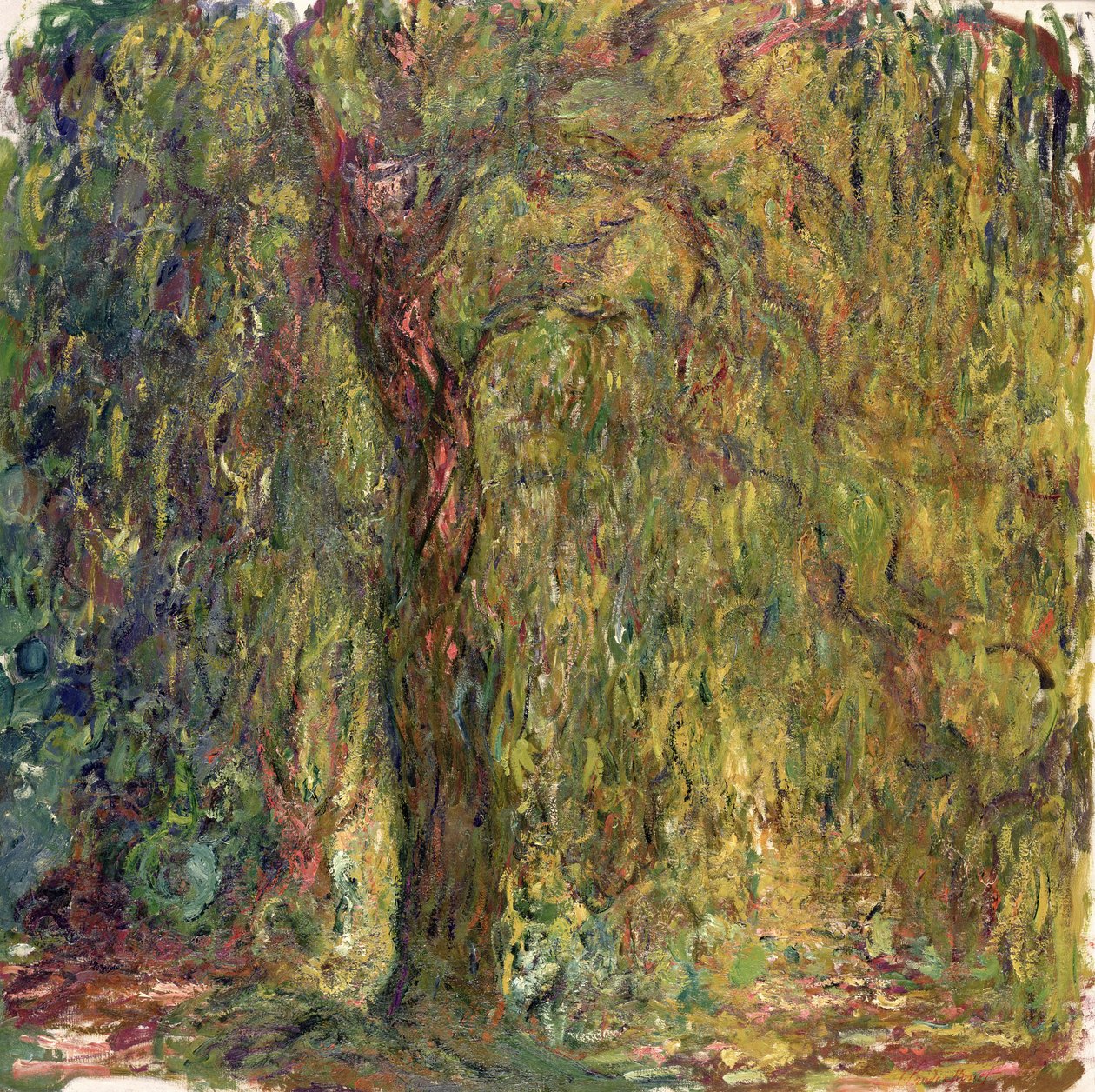 Saule pleureur, 1918-19 - Claude Monet