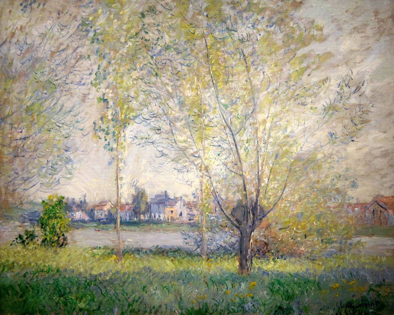 Saules de Vétheuil - Claude Monet