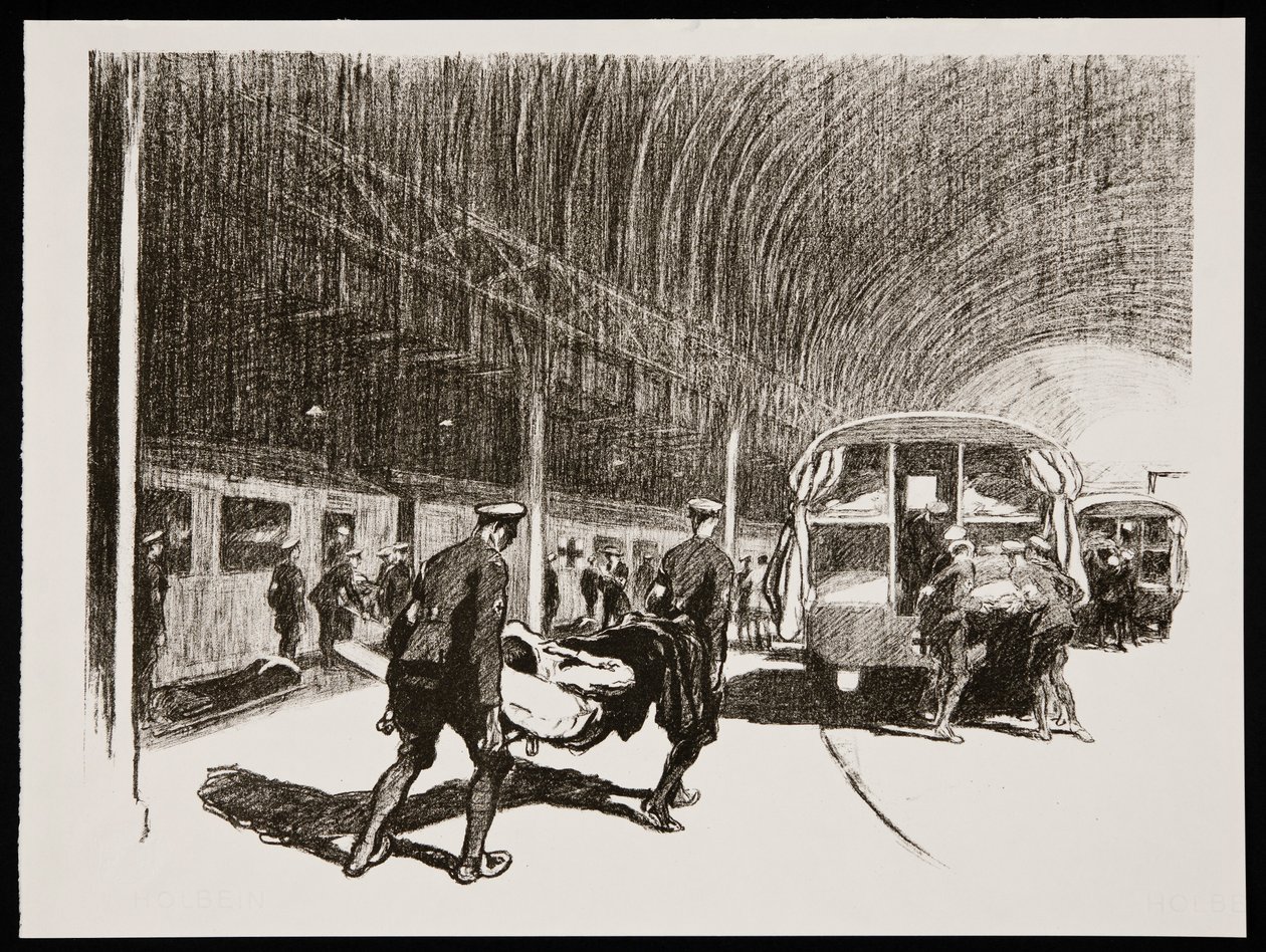 Débarquement en Angleterre, 1917 - Claude Allin Shepperson