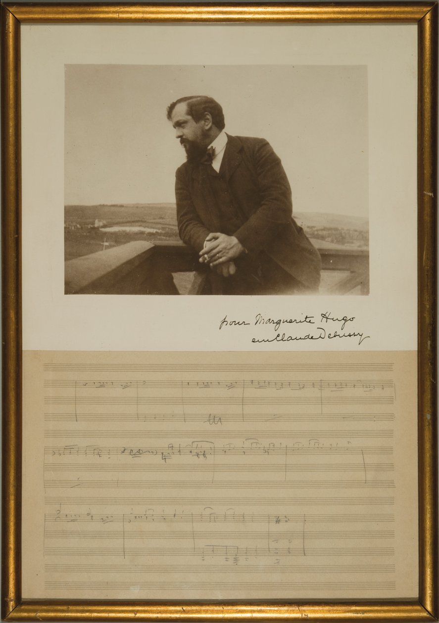 Page manuscrite de musique pour 