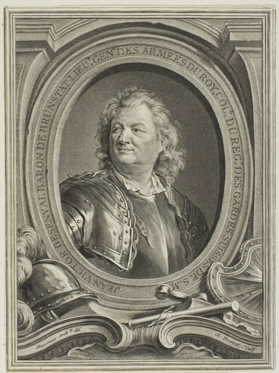 Portrait de Jean-Victor, baron de Besenval - Claude Drevet