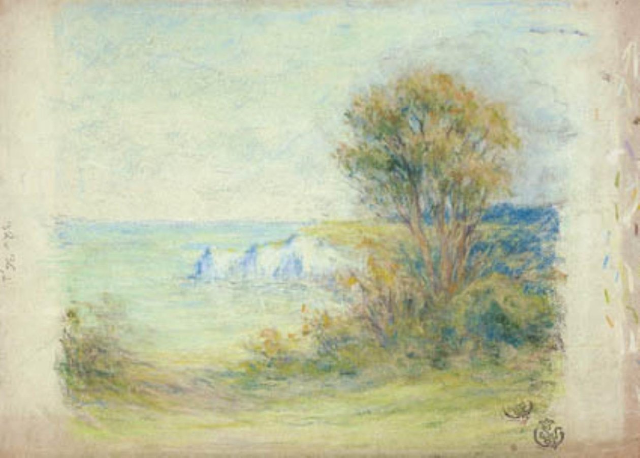 Falaises à Étretat - Claude Emile Schuffenecker