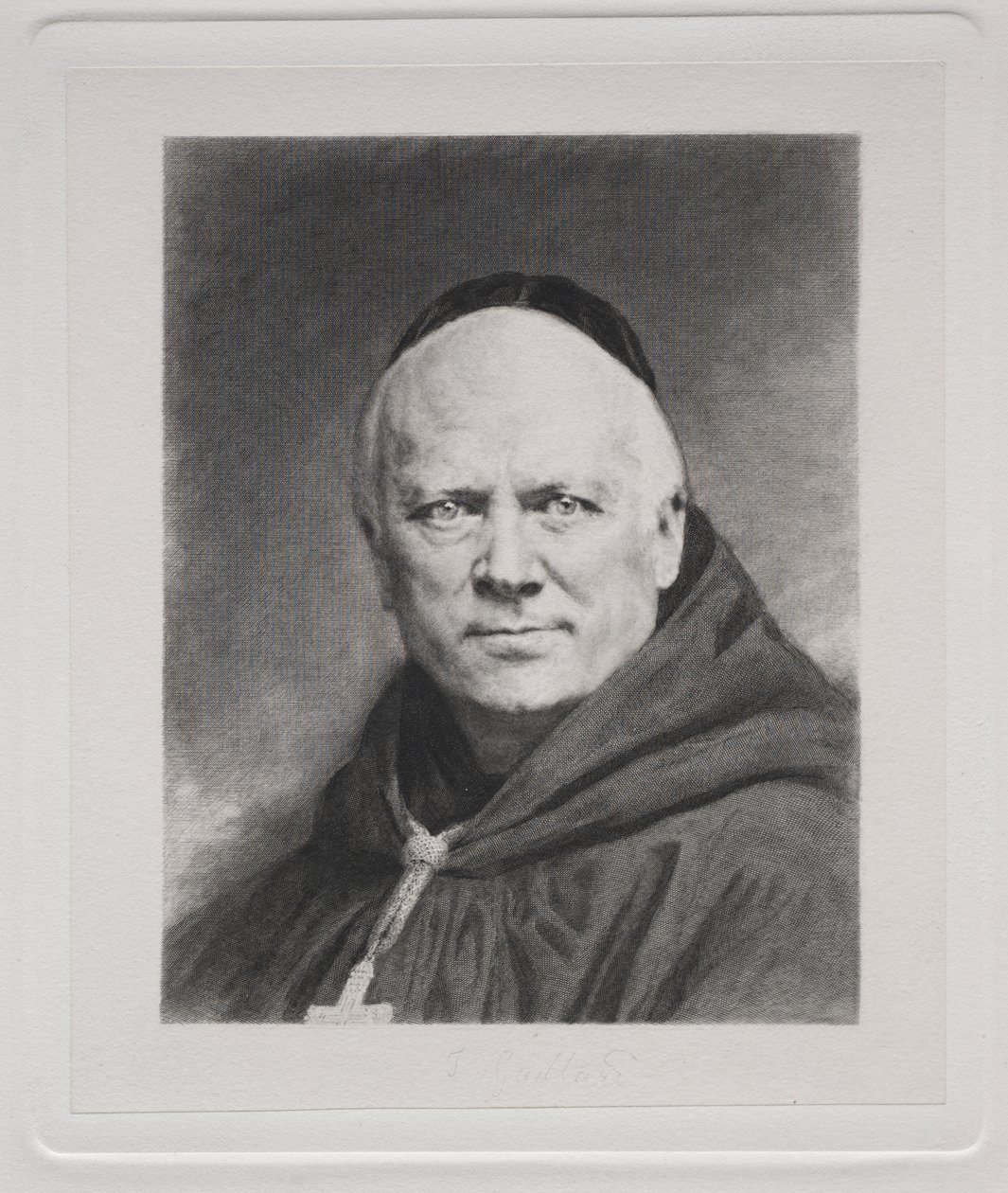 Dom Prosper Guéranger, Abbé de Solesmes - Claude Ferdinand Gaillard