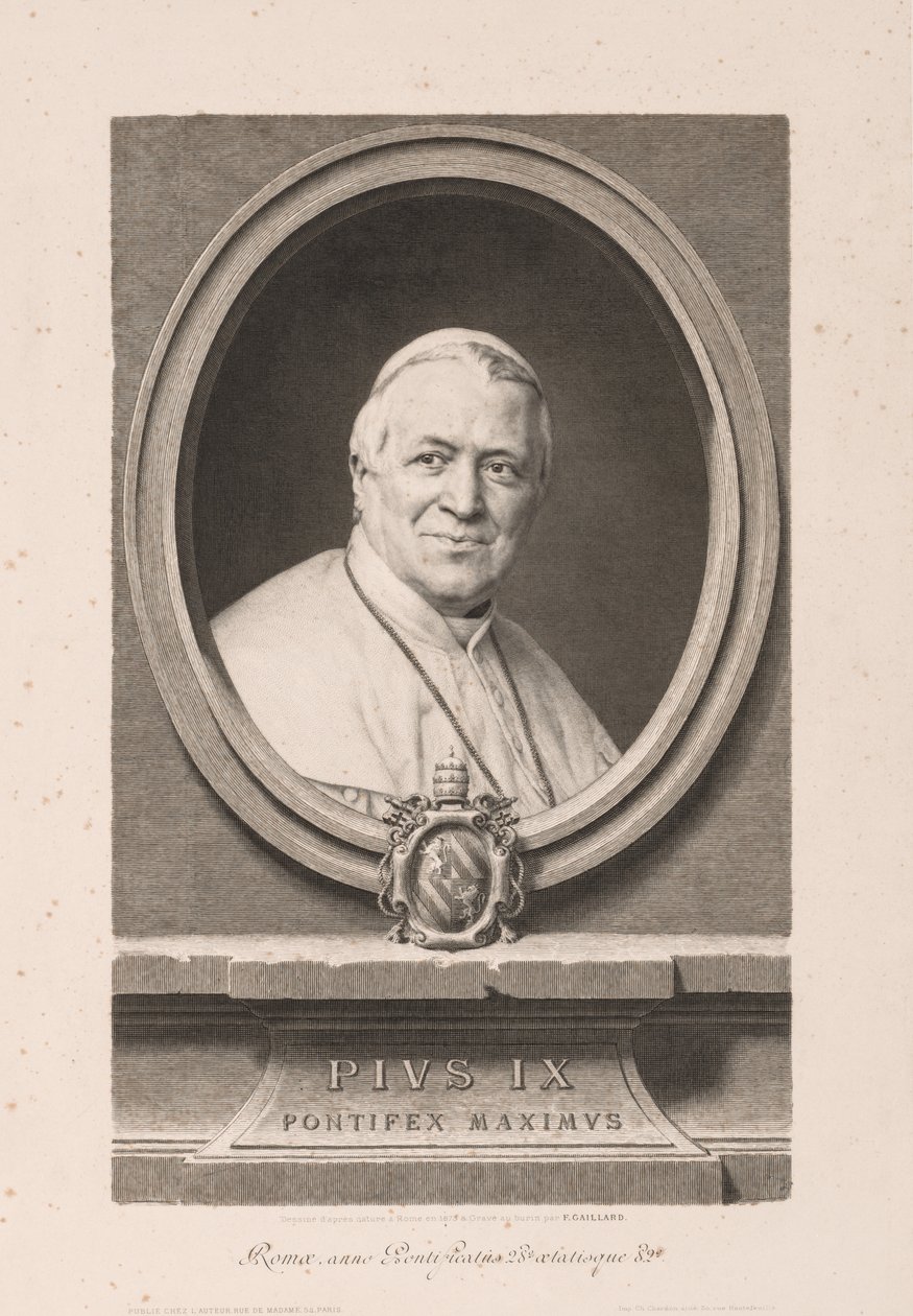 Pie IX - Claude Ferdinand Gaillard