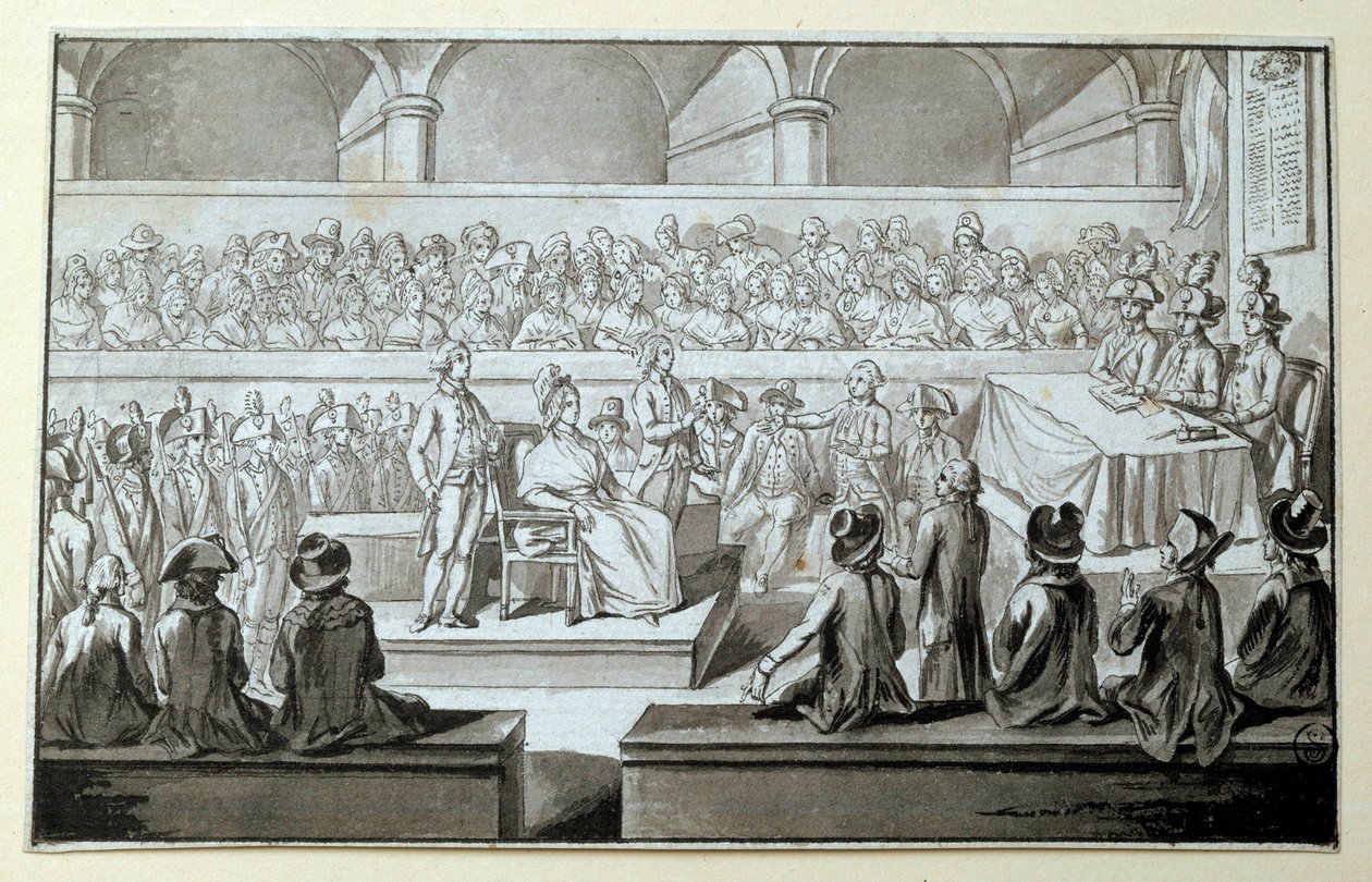 Marie-Antoinette devant le Tribunal révolutionnaire : jours des 14, 15, 16 octobre 1793 - Claude Francois Chauveau Lagarde