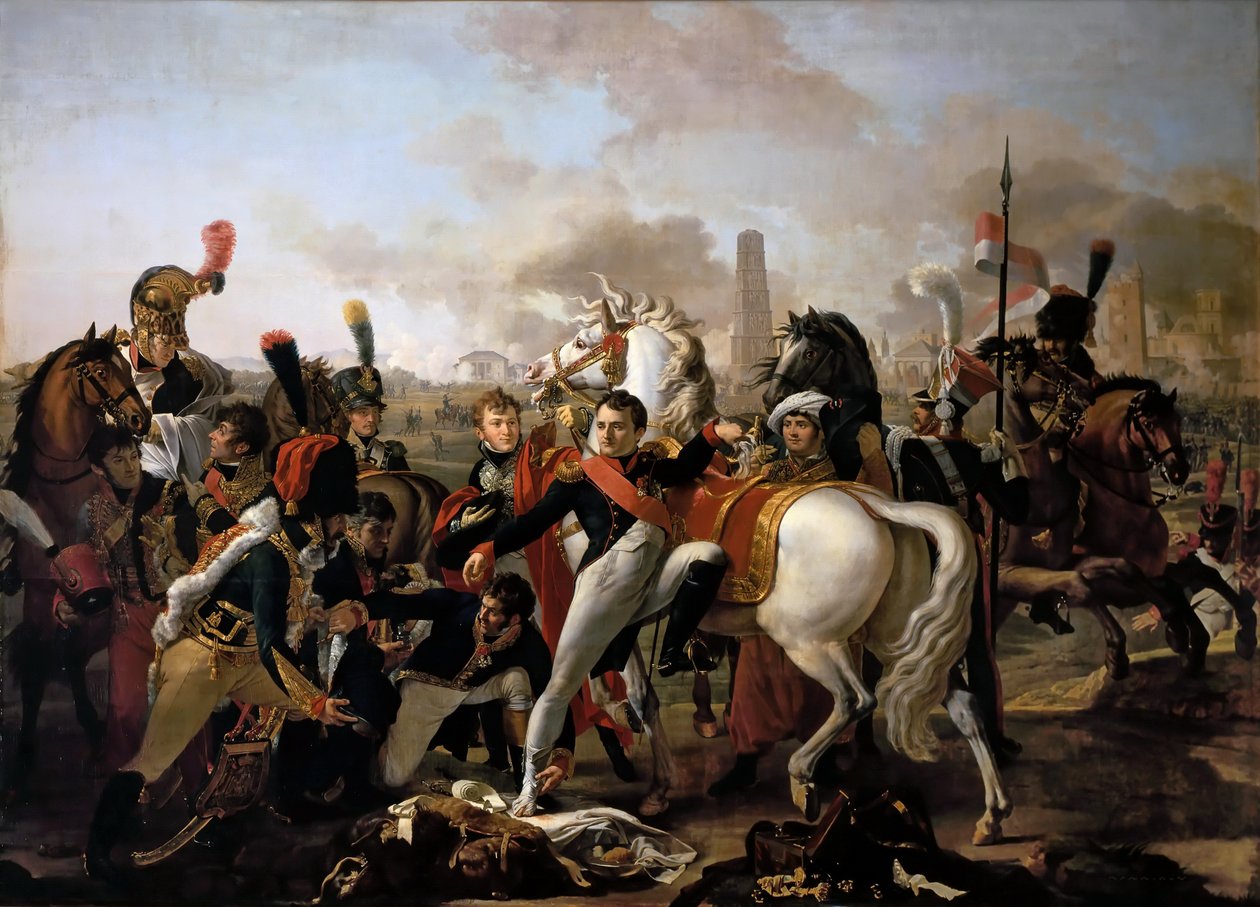 Napoléon blessé devant Ratisbonne, 23 avril 1809 - Claude Gautherot