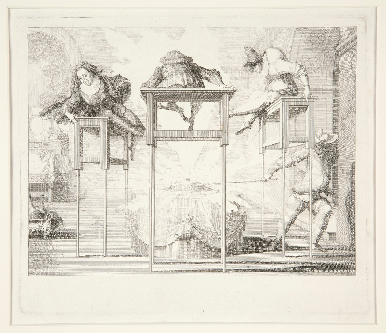 Arlequin esprit follet - Claude Gillot