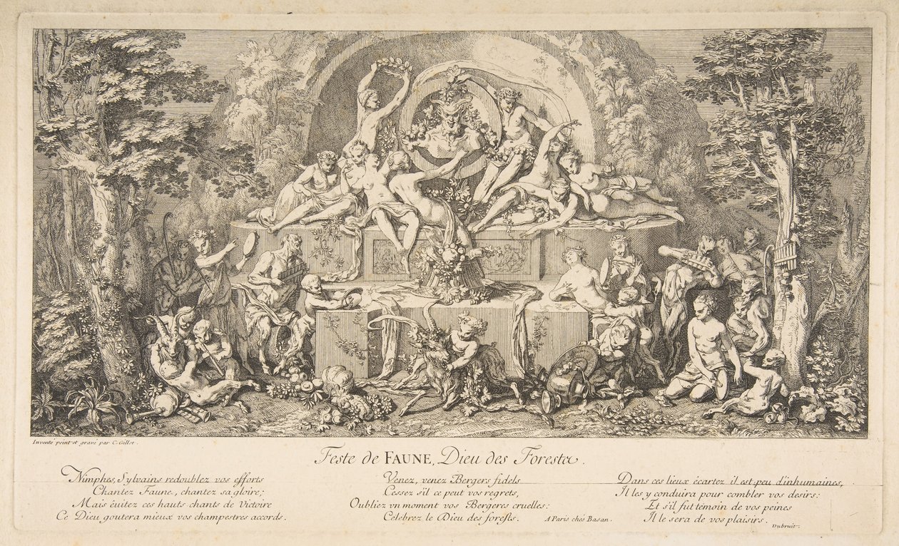 Le festin du faune - Claude Gillot