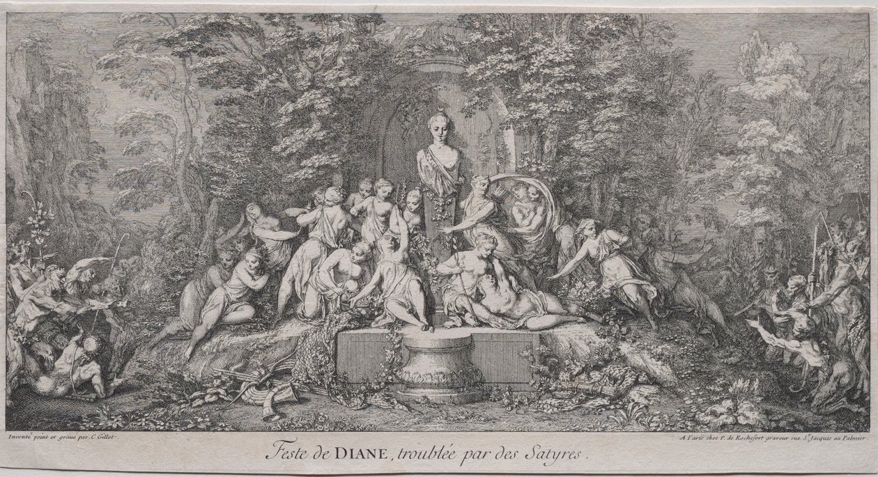 Les quatre festivals : Festival de Diane - Claude Gillot