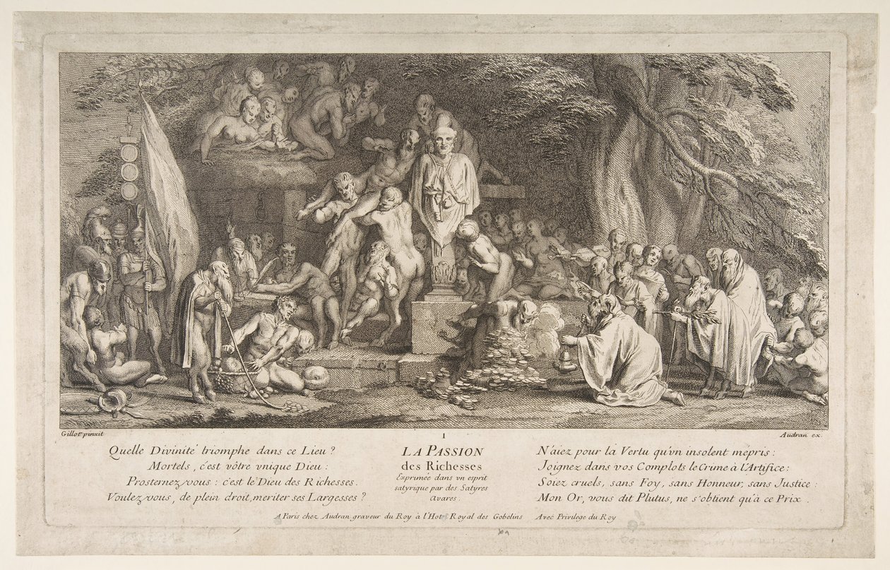 La Passion de la richesse - Claude Gillot