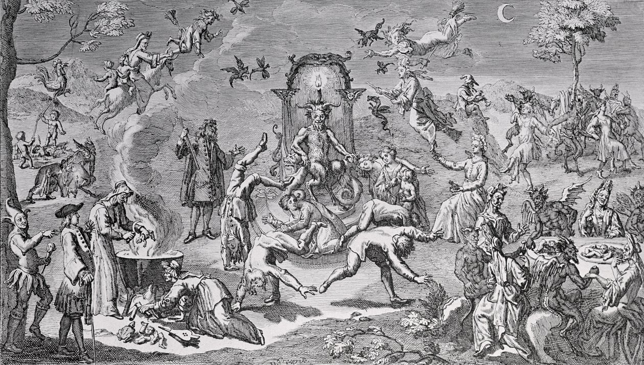 Le sabbat des sorcières - Claude Gillot