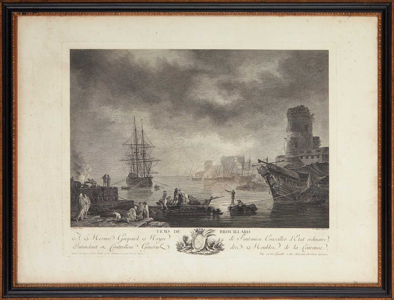 Gravures sur acier françaises - Claude Joseph (after) Vernet