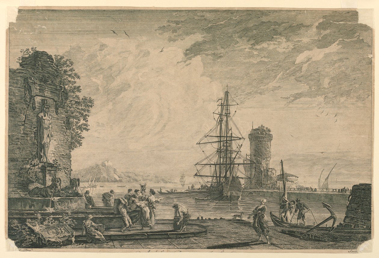 Un port (Port de Mer d